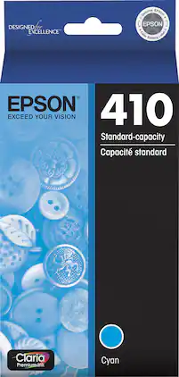 Epson - T410 Standard Capacity Ink Cartridge - Cyan