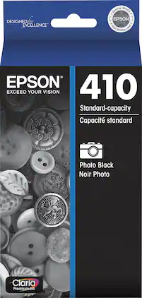 Epson - T410 Standard Capacity Ink Cartridge - Photo Black