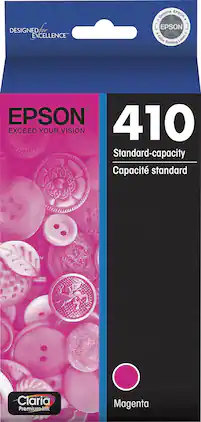 Epson - T410 With Sensor Standard Capacity Ink Cartridge - Magenta