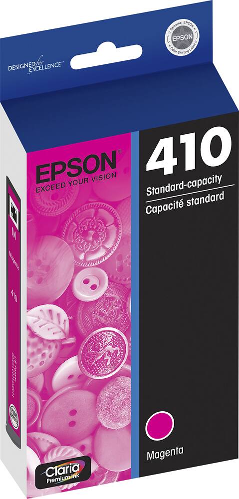 Alt View 1. Epson - T410 With Sensor Standard Capacity Ink Cartridge - Magenta.