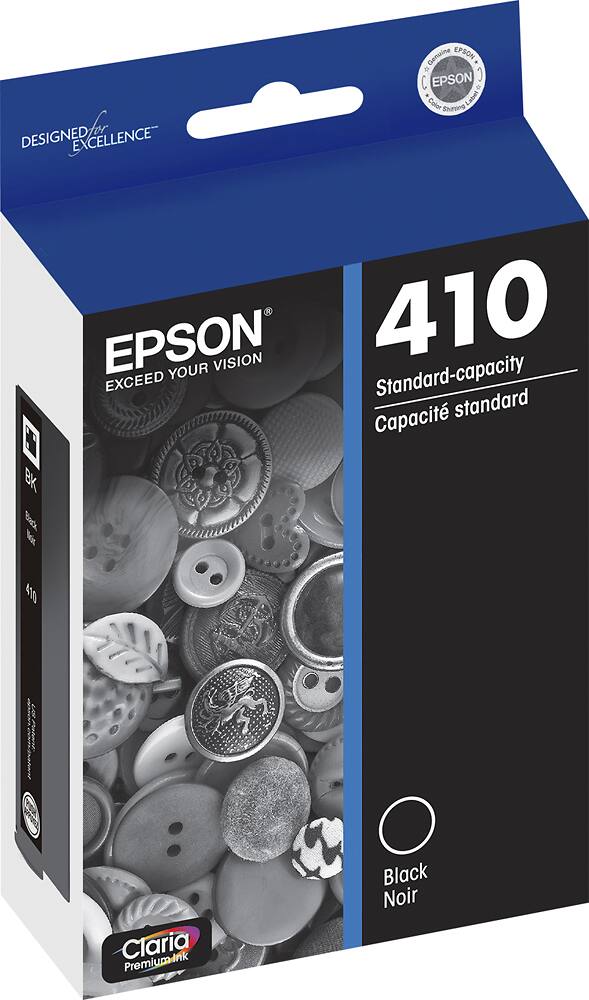 Alt View 1. Epson - T410 Standard Capacity Ink Cartridge - Black.