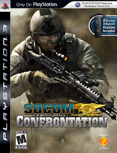  SOCOM: U.S. Navy SEALs Confrontation with Bluetooth Headset - PlayStation 3