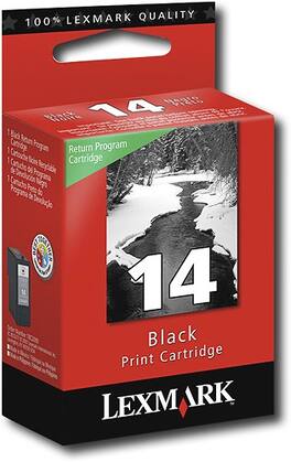 Lexmark - No. 14 Standard Capacity - Ink Cartridge - Black