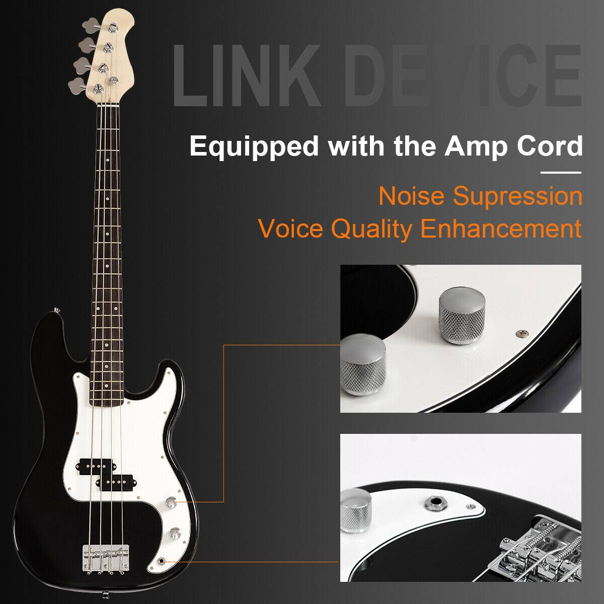 LINK DEVICE  
Equipped with the Amp Cord  
Noise Suppression  
Voice Quality Enhancement