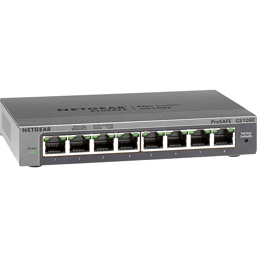8 Ports 10/100 Mbps Fast Ethernet Switch Hub - Switch - Switch and Router -  Networking