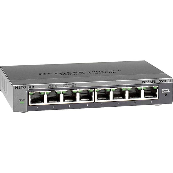 Introducing GS108X 8-Port Gigabit Switch w/SFP+ 10Gb Uplink - NETGEAR Hub