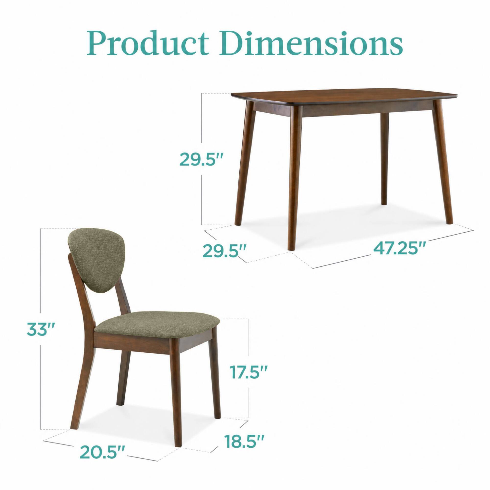 Product Dimensions
29.5"
29.5"
47.25"
33"
17.5"
20.5"
18.5"
