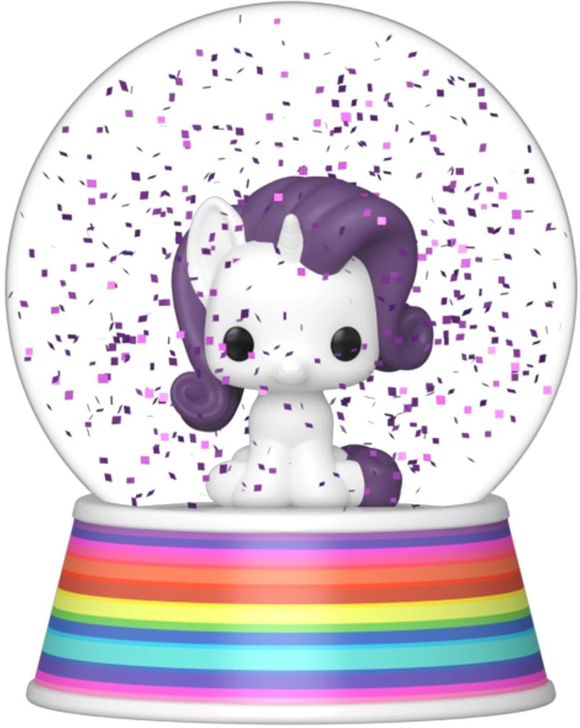 Funko POP! Mini Glitter Globe: My Little Pony - Rarity (MLP) - COLLECTIBLES