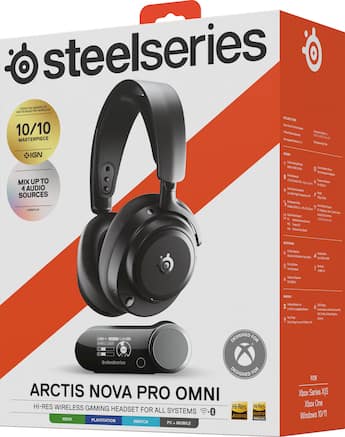 SteelSeries Arctis Nova Pro Omni 2.4 GHz Wireless Over The Ear SteelSeries Arctis Nova Pro Omni 2.4 GHz Wireless Over The Ear