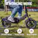 3 WORKING MODE
- Throttle Mode
- Pedal Assist
- Bicycle Mode