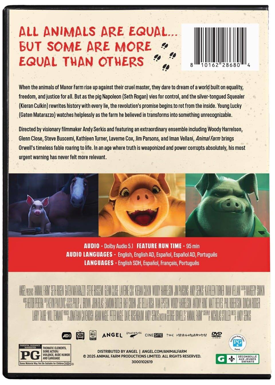 Back. Animal Farm [DVD].