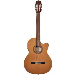 Kremona - Rondo TL-C Thin Line Acoustic Electric Guitar with Custom-Fit Deluxe Gig Bag