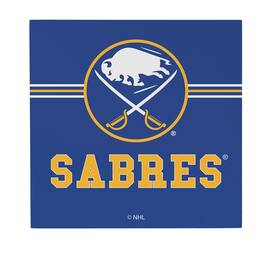 Evergreen Enterprises - Buffalo Sabres 12" x 12" Wood Wall Sign - Multicolor