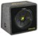 Angle Zoom. KICKER - CompS12 12" Single-Voice-Coil 2-Ohm Loaded Subwoofer Enclosure - Black.