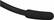 Alt View 4. BlueParrott - Pro B350 Wireless Bluetooth Mono Headset with 98% AI Voice Isolation Mics and Lightweight Headband - Black.