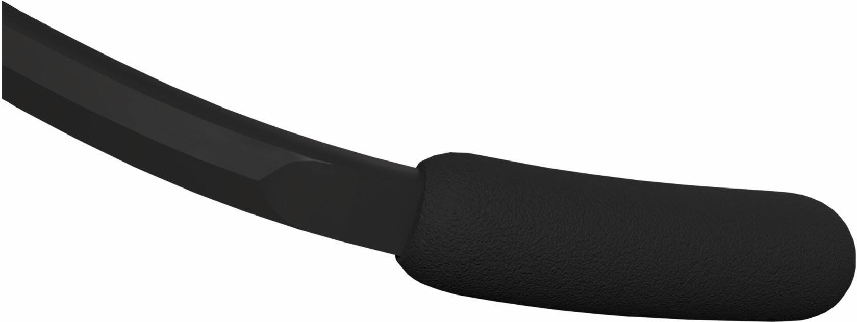 Alt View 4. BlueParrott - Pro B350 Wireless Bluetooth Mono Headset with 98% AI Voice Isolation Mics and Lightweight Headband - Black.