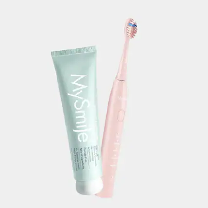 MySmile premium toothpaste
Helps Sensitivity
Natural Ingredients
Fluoride Free
Whitens
Remineralizes
With n-HA
Fortify Sensitive Teeth
Enamel Teeth
Ingredients
MySmile
MySmile
Care
Sensitive
Clean
Refresh
White
Gum care
Sensitive