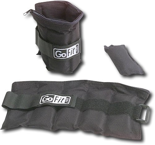 UPC 687339202413 product image for GoFit - 5-lb. Ankle Weights (2-Pack) - Black | upcitemdb.com