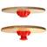 Alt View 11. GoFit - Wood Wobble Board - Black.