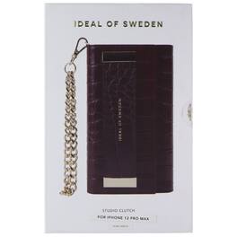 iDeal of Sweden - Studio Clutch Wallet Case for Apple iPhone 12 Pro Max - Plum - Purple