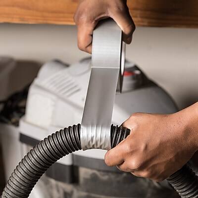 Alt View 3. Duck - Duck Utility Duct Tape, 1.88" x 55 yds., Silver (DX660/242946) - Gray/Silver.