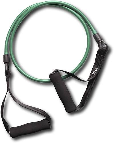 Front. GoFit - SmartWeight Power Tube - Green.