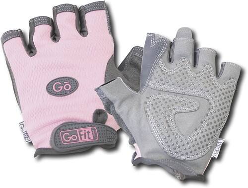 Angle Standard. GoFit - Womens Pearl-Tac Weightlighting Gloves - Pink.
