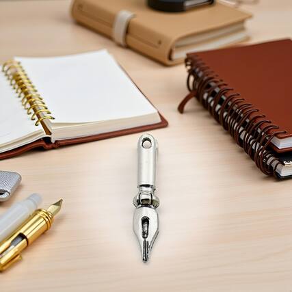 Front. Paradigms Interiors - Fountain Pen Planner Charm Bracelet Dangle Travelers Notebook Accessories Planners Office Products Refills And Covers.