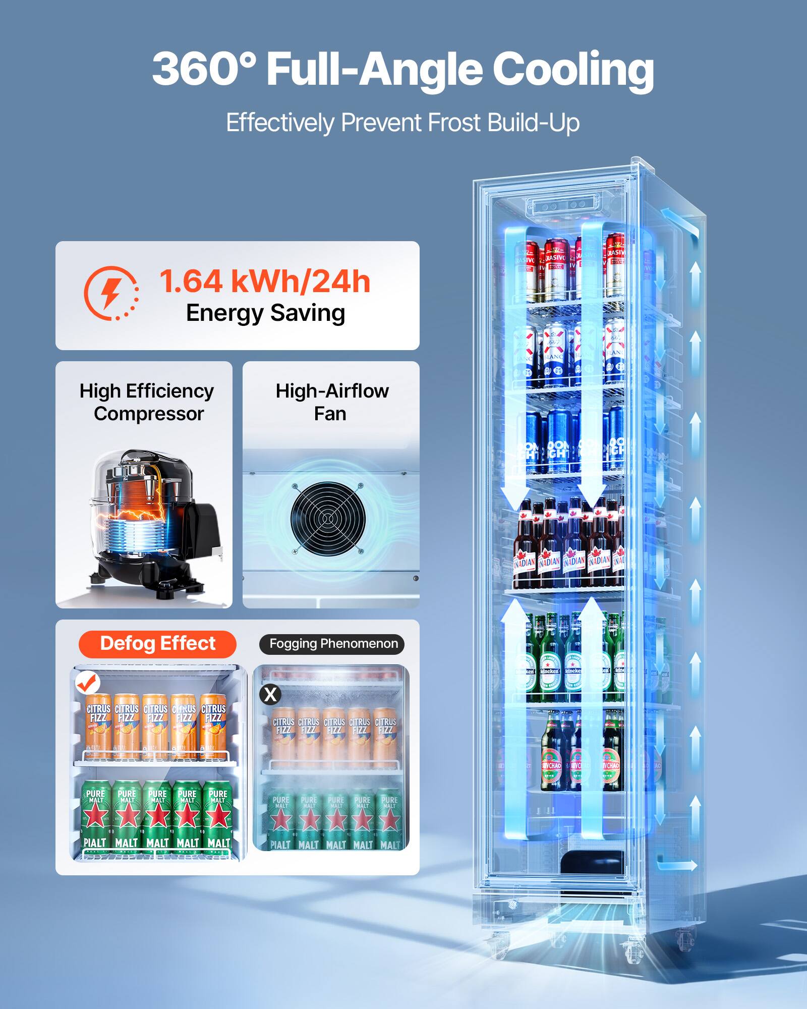 360° Full-Angle Cooling Effectively Prevent Frost Build-Up

1.64 kWh/24h Energy Saving

High Efficiency Compressor
High-Airflow Fan

Defog Effect
Fogging Phenomenon

www.km

CITRUS CITRUS CITRUS CITRUS FIZZ FIZZ FIZZ FIZZ FIZZ
X CITRUS CITRUS CITRUS CITRUS CITRUS FIZZ FIZZ FIZZ FIZZ FIZZ

300mg

PURE MALT
PURE MALT
PURE MALT
PURE MALT
PURE MALT
PURE MALT
PURE MALT
PURE MALT