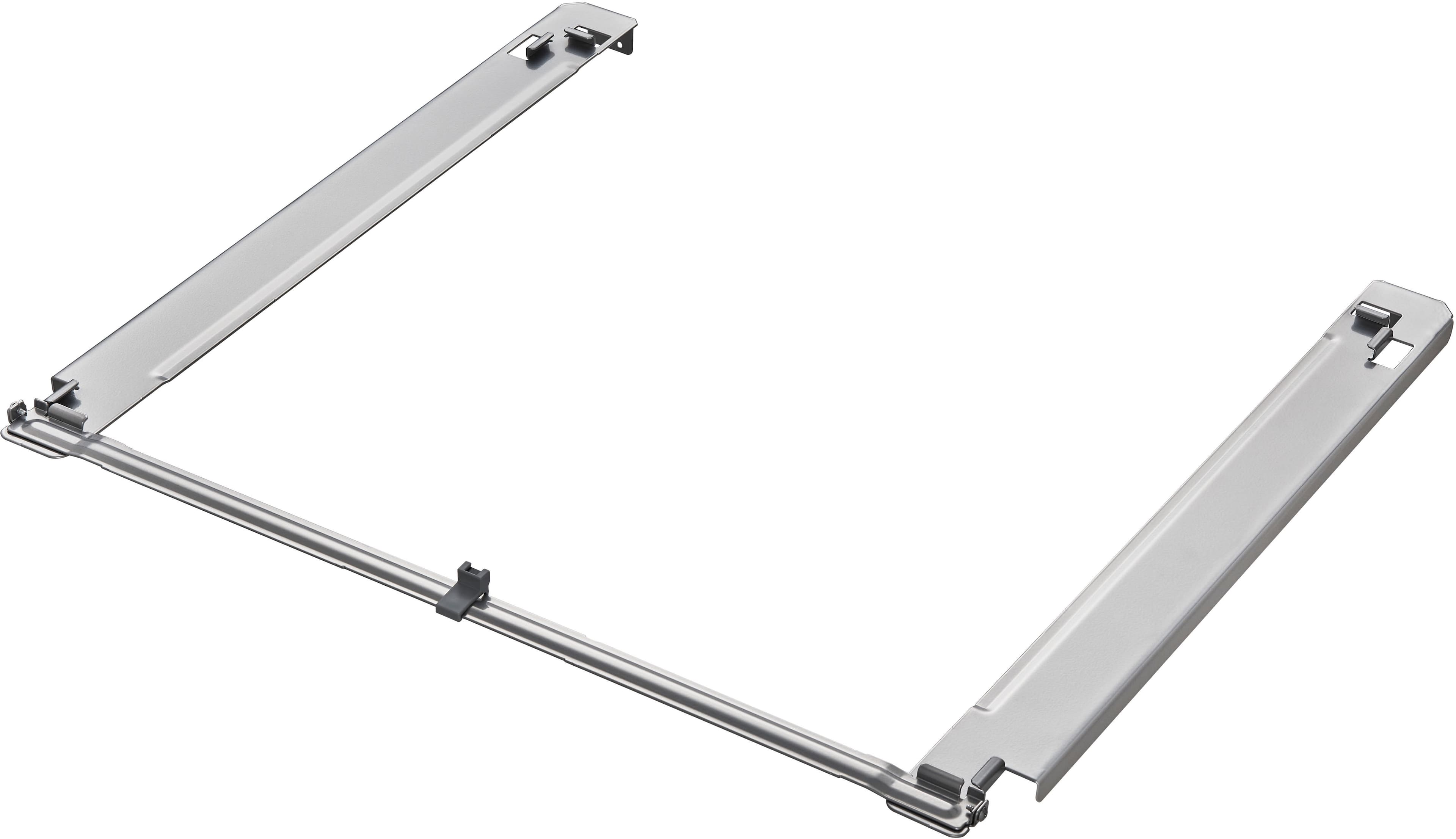 Front. LG - Stacking Kit for Most 29" LG Washers and Dryers - Chrome.