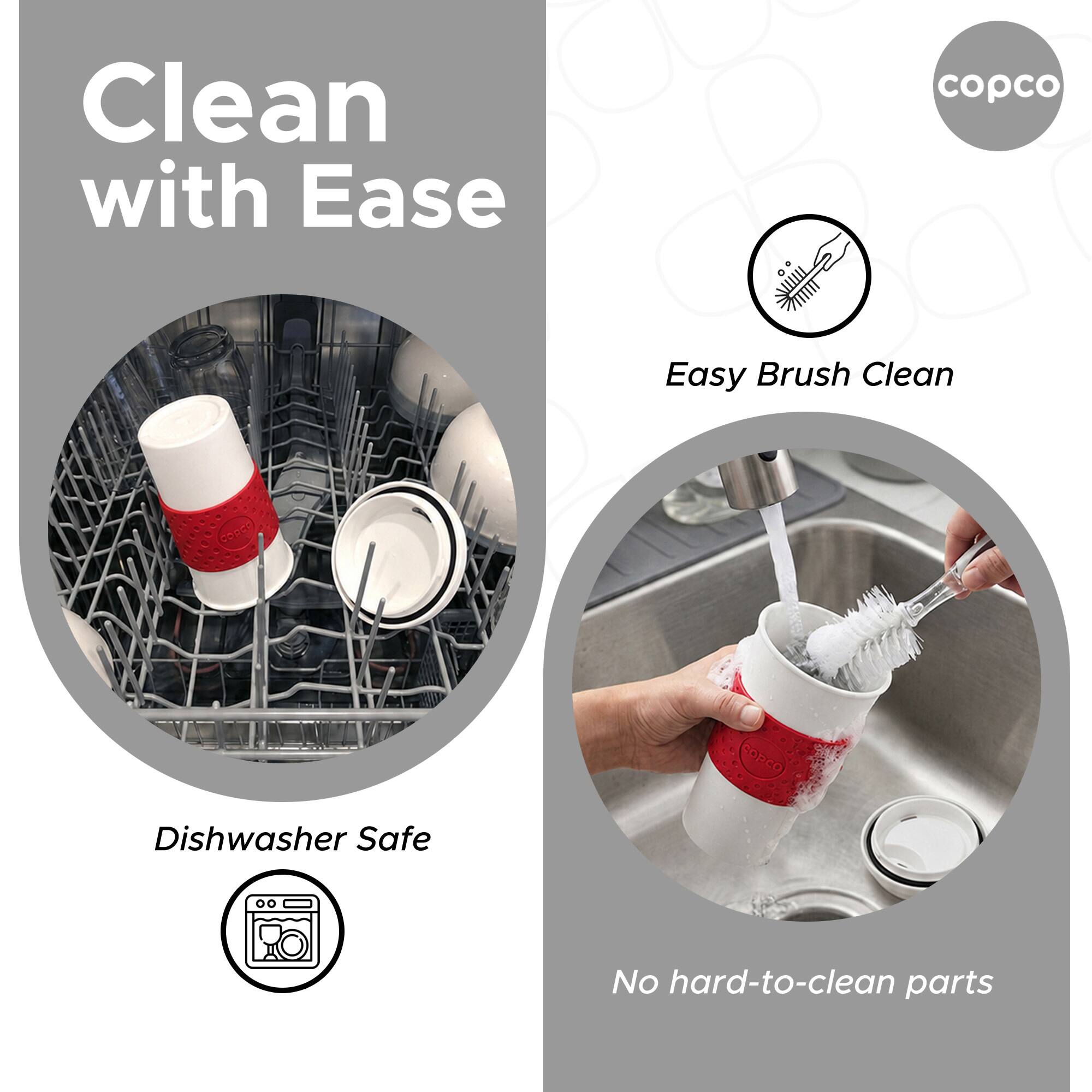 Clean with Ease

Easy Brush Clean

Dishwasher Safe

No hard-to-clean parts