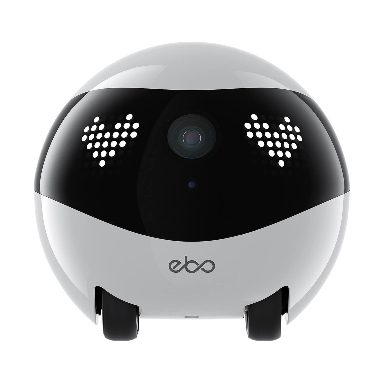 Angle. Enabot - EBO Air 2 Whole-Home Mobile Robot 2K Ultra HD Camera, Remote Monitoring and Control - Dove White.