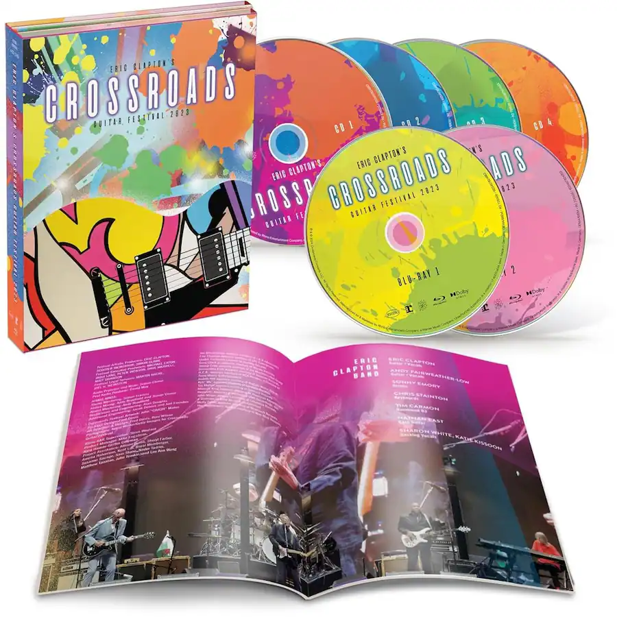 Eric Clapton Eric Claptons Crossroads Guitar Festival 2023 COMPACT ...
