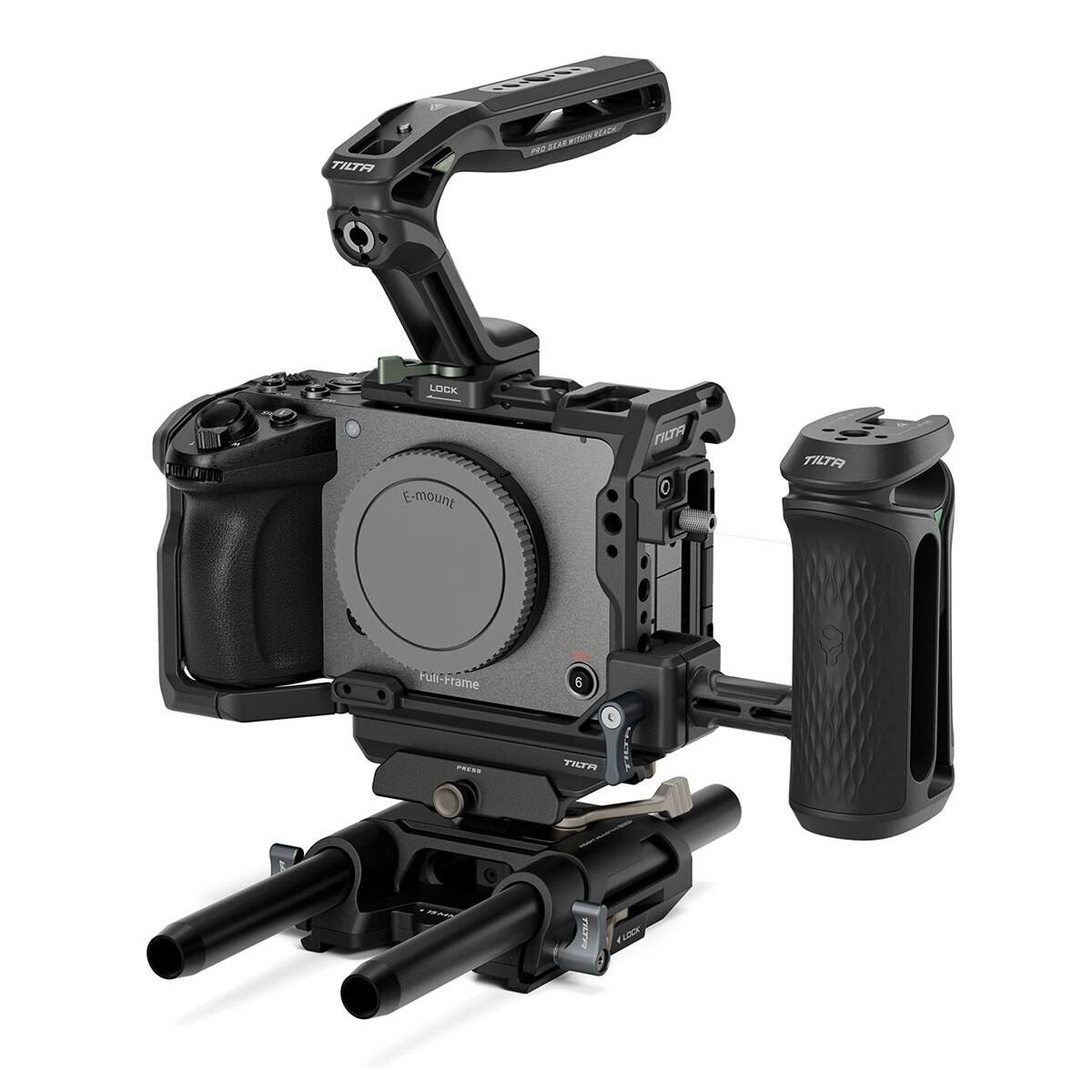 TILTA  
LOCK  
JUMATIO  
E-mount  
TILTA O  
TILTA  
Full Frame  
6  
PRESS  
TILTA