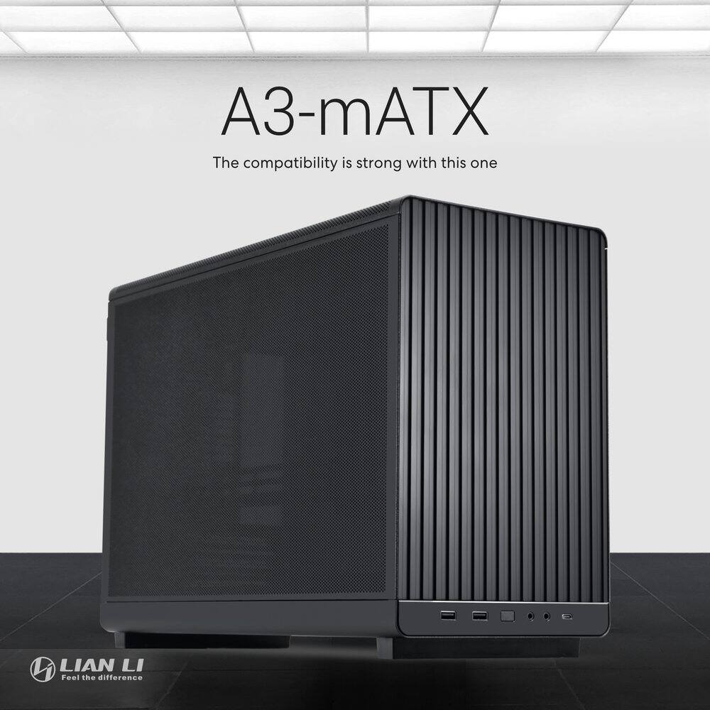 A3-mATX  
The compatibility is strong with this one  

LIAN LI  
Feel the difference