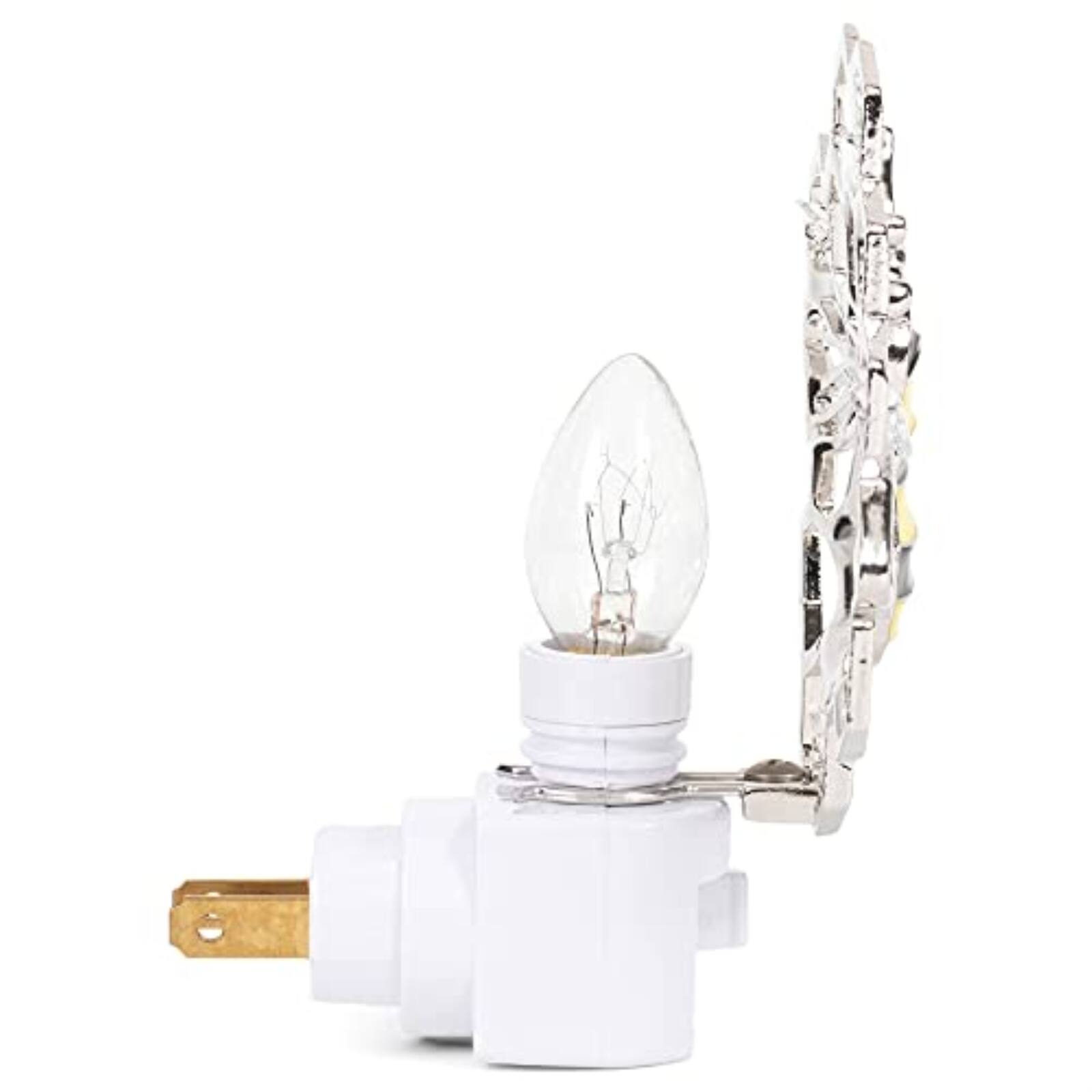 Left. Ganz - Ganz Black and Yellow Bee with Crystals and Honeycomb Zinc Plug In Night Light 3.75 inch - Yellow.