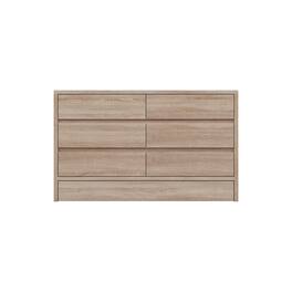 Famapy - Wood - Grain Dresser with Hidden Drawers: Multi - Scene Storage Solution - Wooden