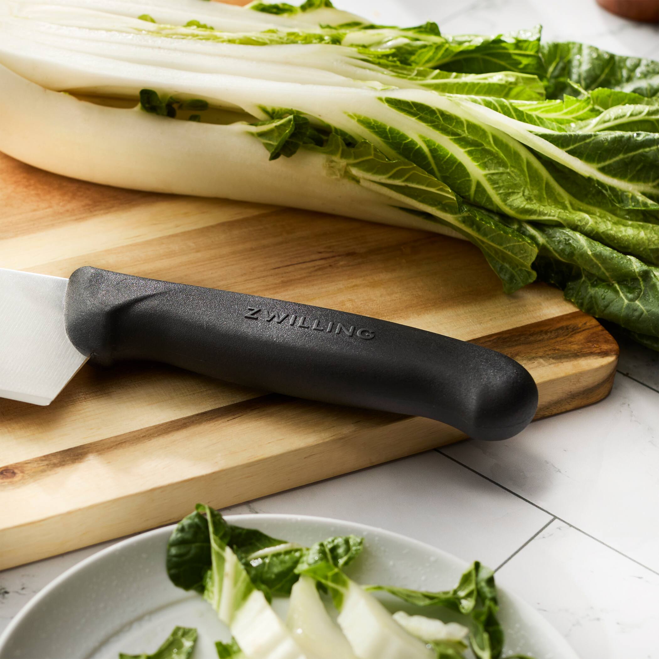 Alt View 3. ZWILLING - ZWILLING Commercial 10-inch Chef's Knife - Black.