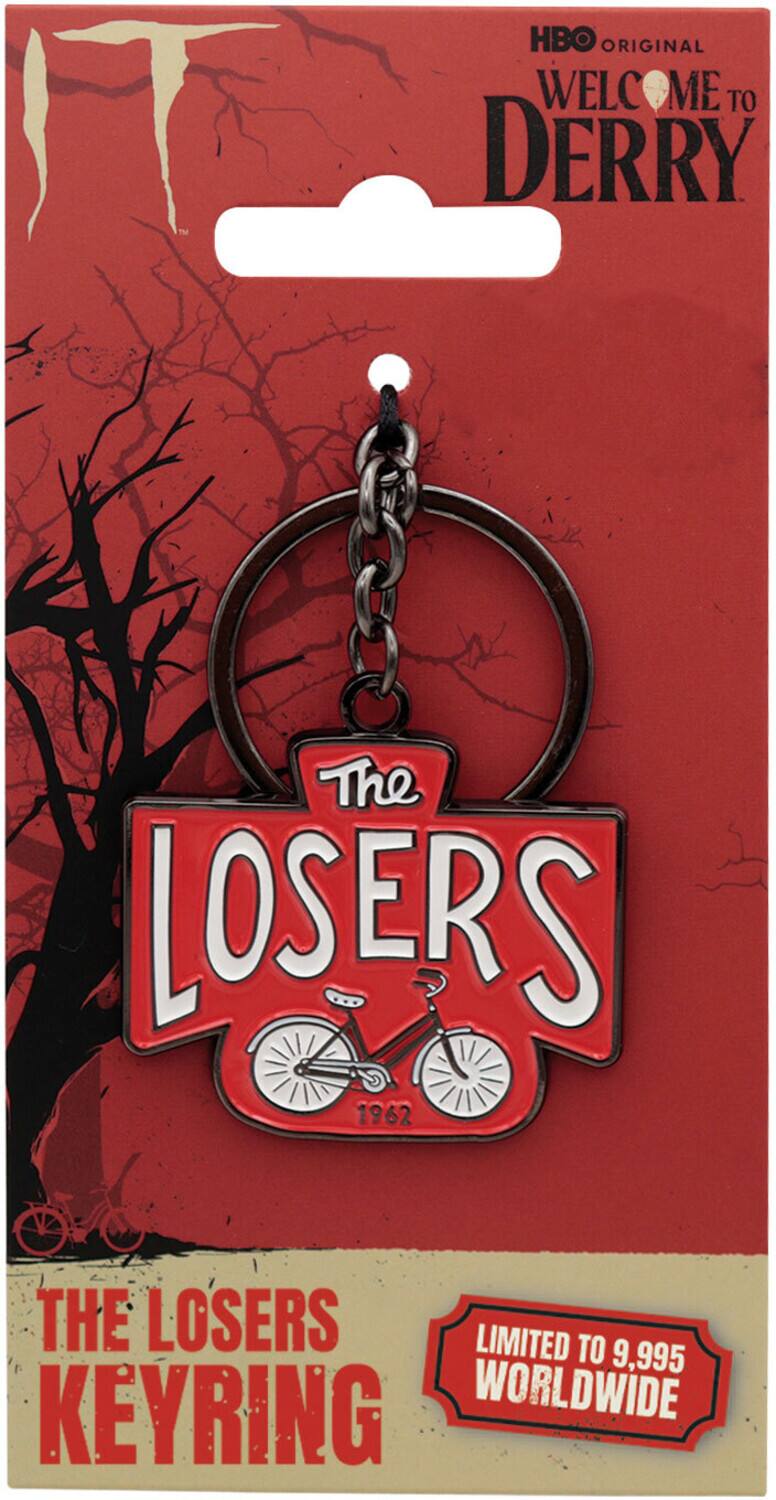 HBO ORIGINAL  
WELCOME TO DERRY  

THE LOSERS  
1962  

THE LOSERS KEYRING  
LIMITED TO 9,995 WORLDWIDE