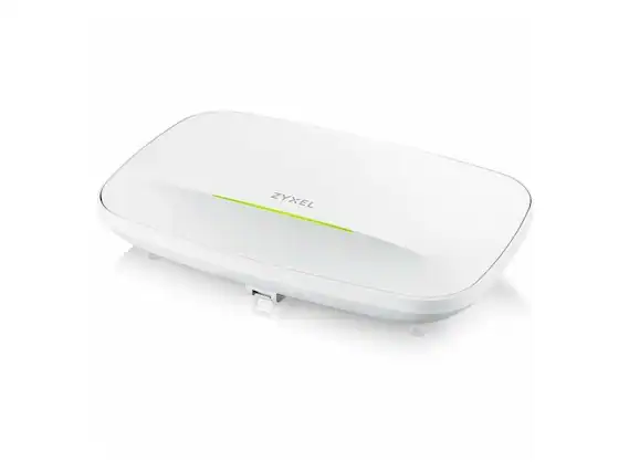 Front. ZYXEL - Zyxel BE6500 4-Stream WiFi 7 Dual-Radio NebulaFlex Pro Access Point WBE510D - Black.