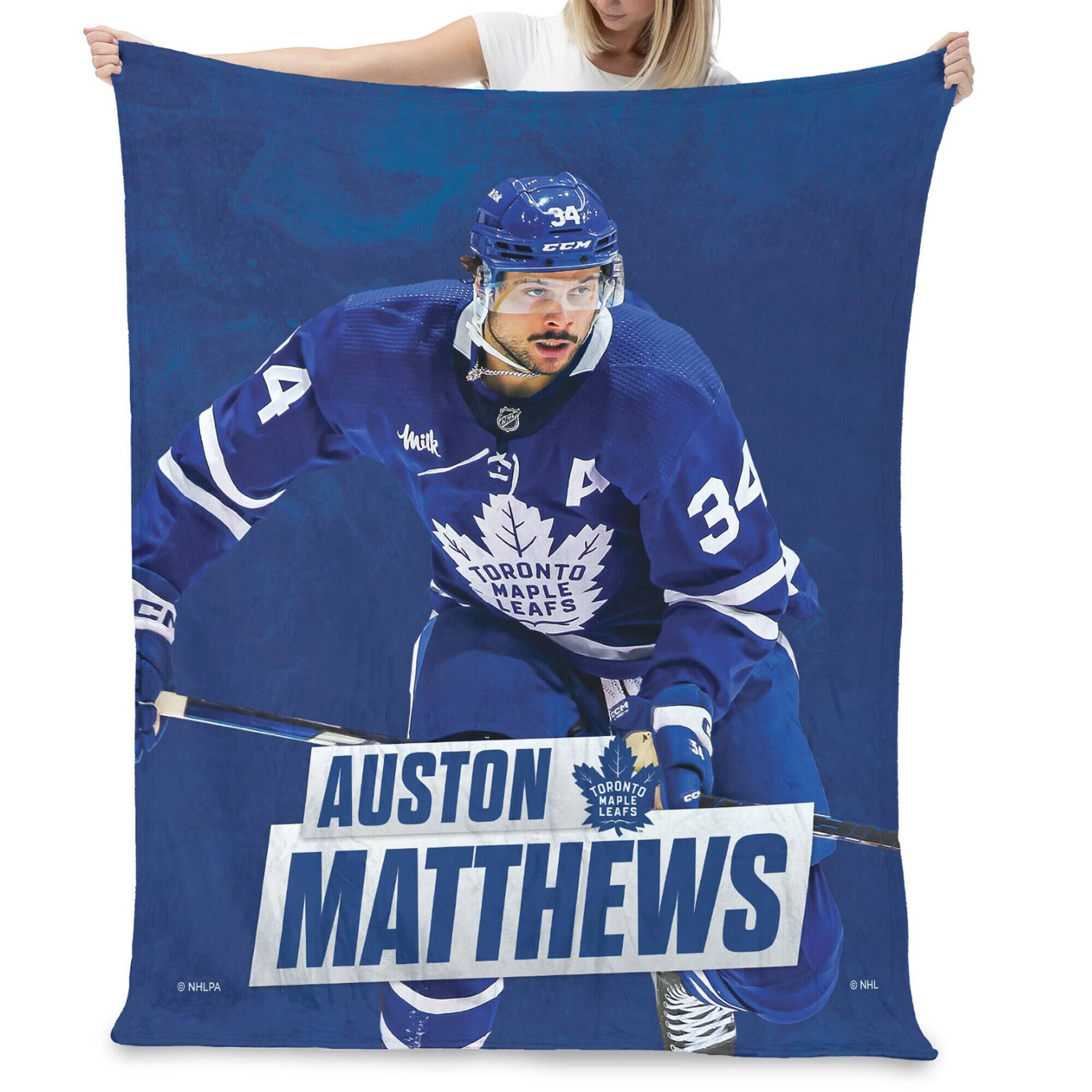 34 CM  
A TORONTO MAPLE LEAFS  
AUSTON MATTHEWS  
C MATTHEWS  
6 NHL  
NHLPA  
NHL
