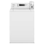 Whirlpool - 3.3 Cu. Ft. Commercial Top-Load Washer with Factory-Installed Coin Drop and Coin Box - White