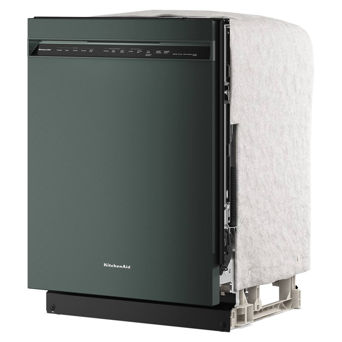 Alt View 9. KitchenAid - 24" Front Control Built-In Stainless Steel Tub Dishwasher with Third Level Jet Rack and 41 dBA - Juniper.