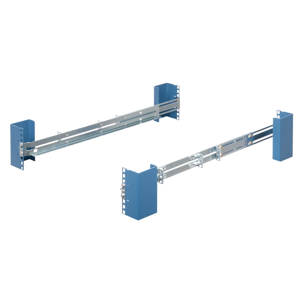 RackSolutions - 1U 110-F Fixed Rail for Dell - Black