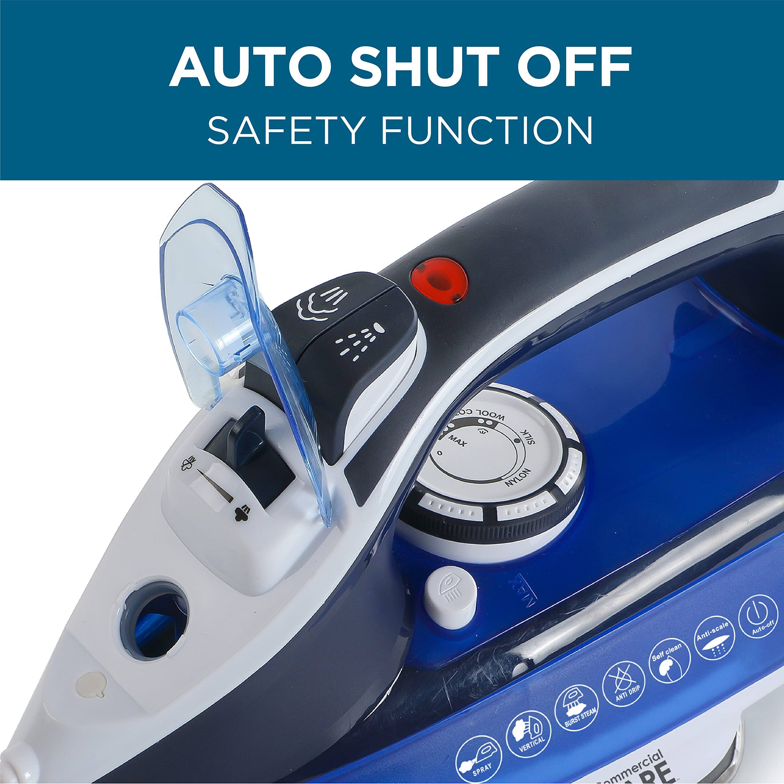 AUTO SHUT OFF SAFETY FUNCTION

I S m CO 0OM C .. i MAX   SILK a NYLON Auto-eft Andi-soaie ciean 11 Bel 0 SPRAT VERTICAL DRP ANTI STEA BORST emmercial - RE