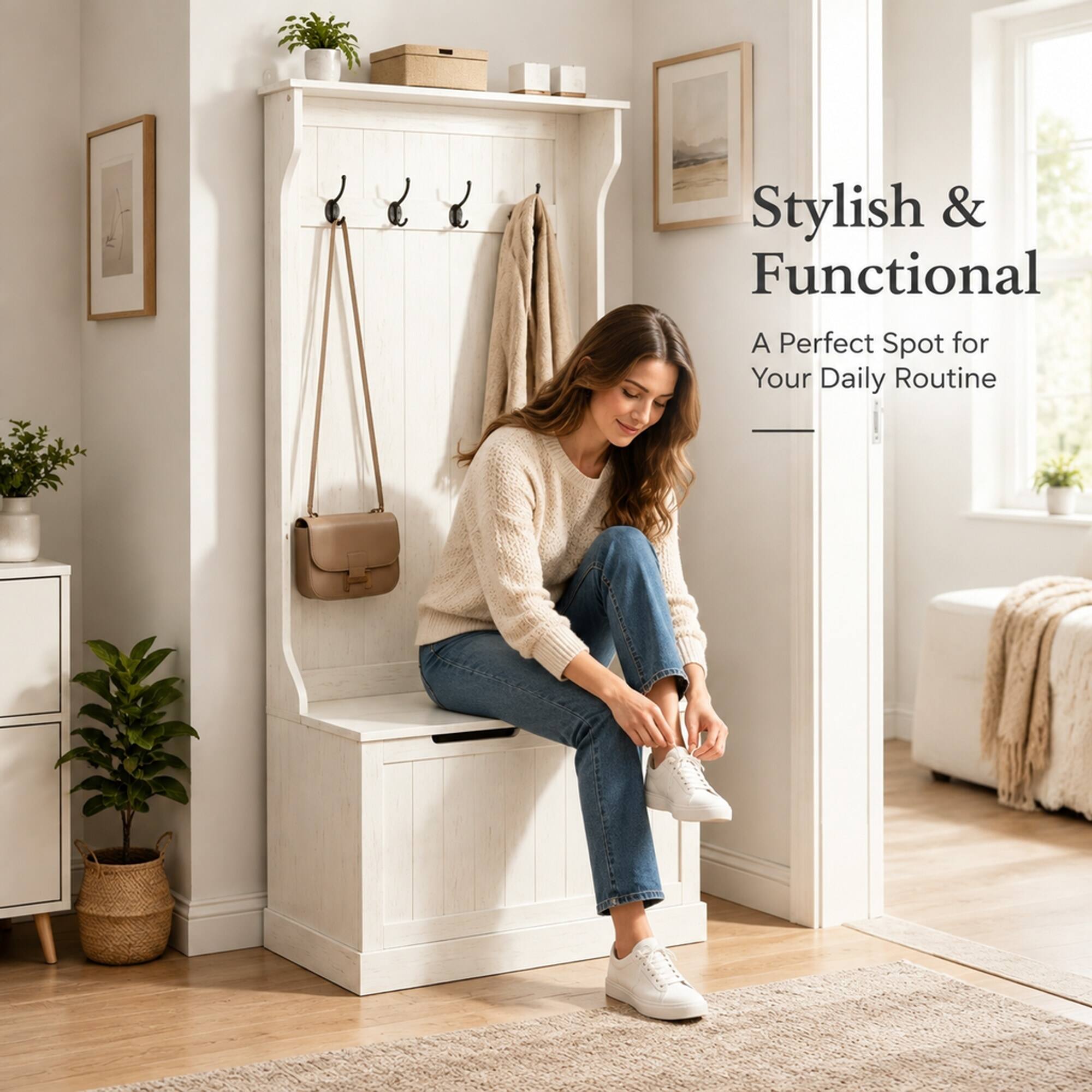Stylish & Functional  
A Perfect Spot for Your Daily Routine
