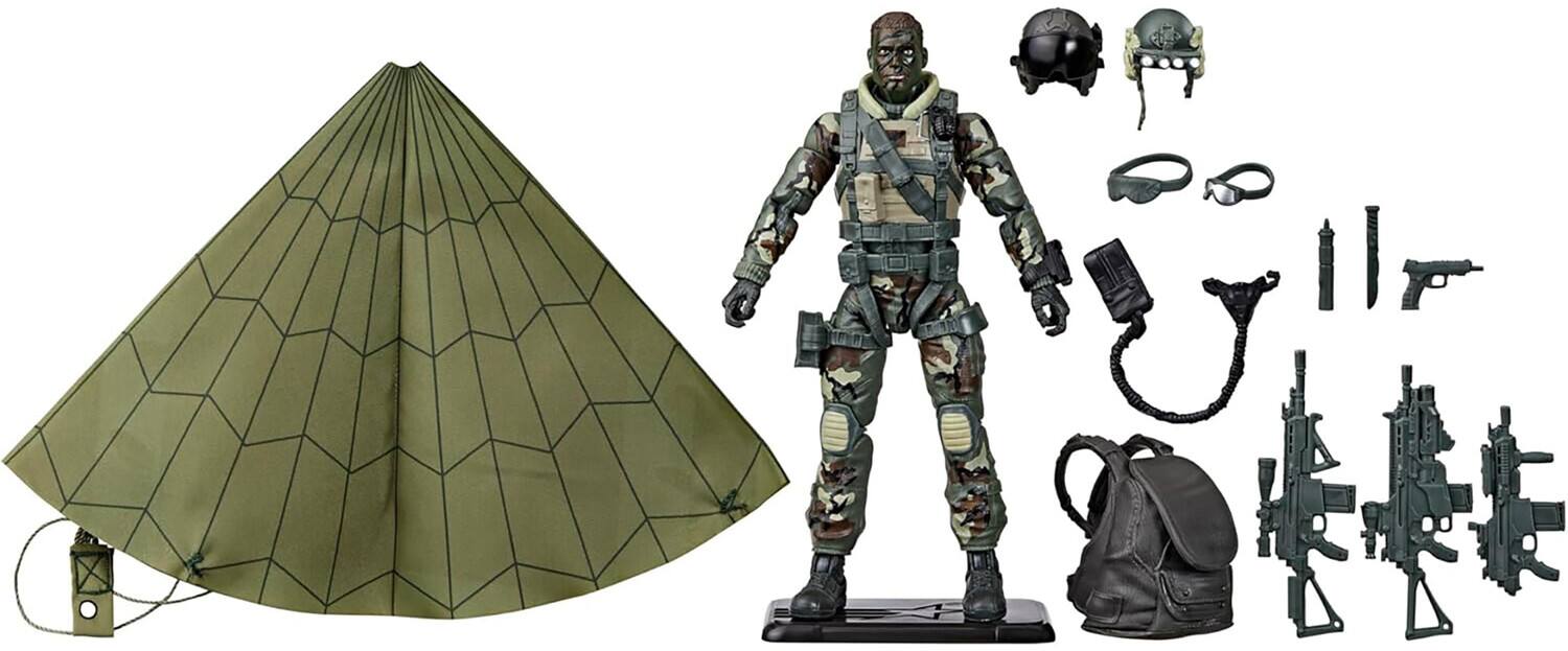 G.I. Joe - Classified Series - 60th Anniversary Action Pilot - HALO (High Altitude Low Opening) - Collectibles