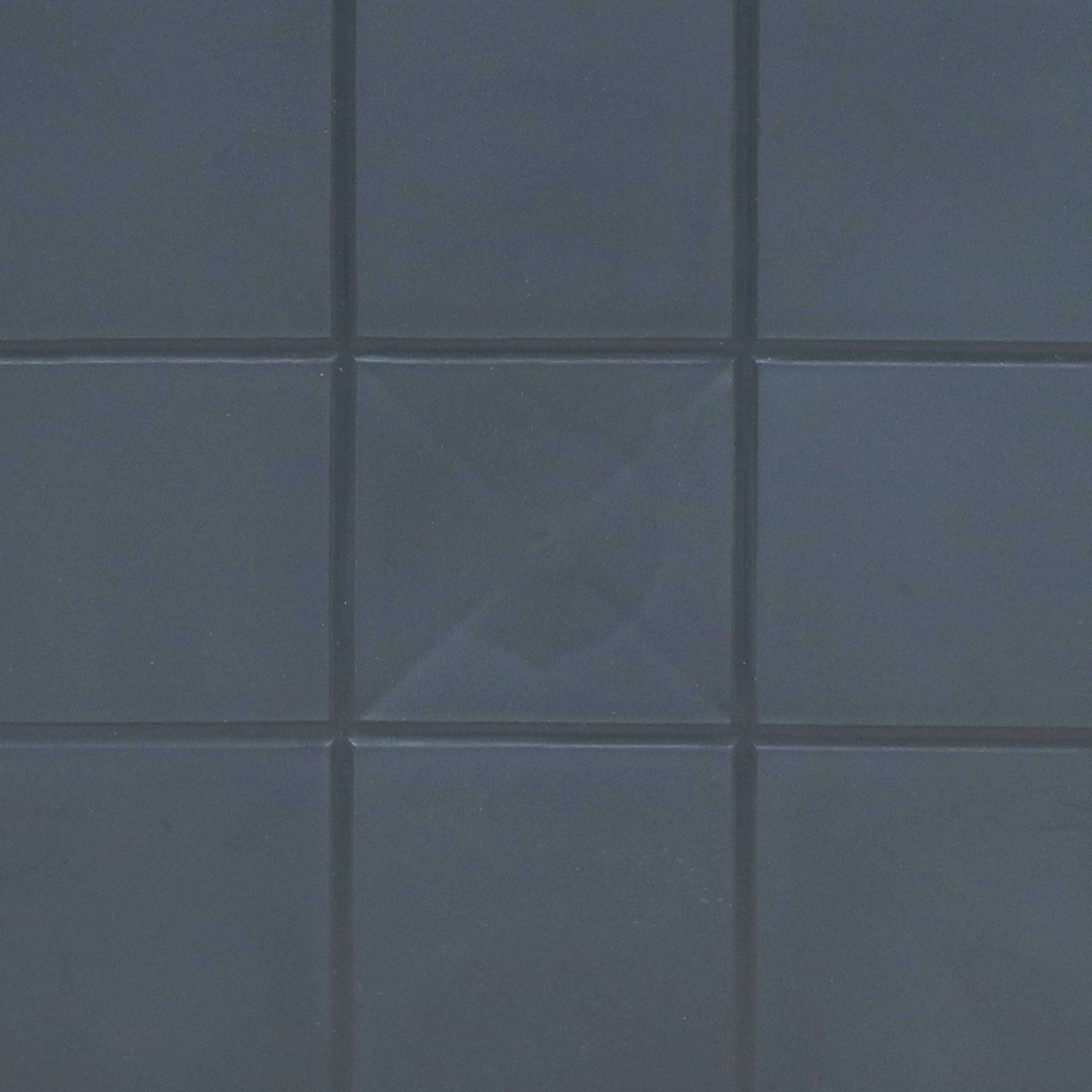 Alt View 7. Sunnydaze - 18.5 in Plastic Square Patio Side Table - Gray.