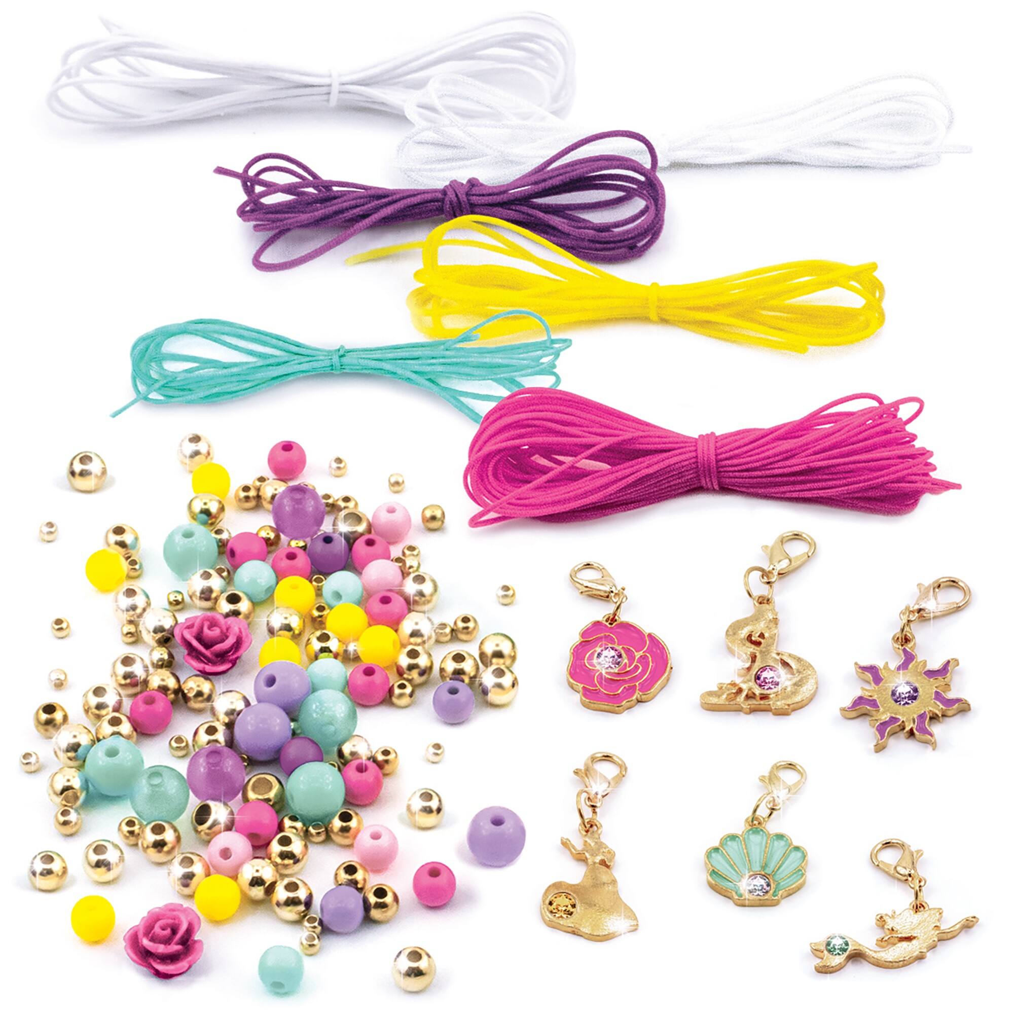 Left. Make It Real - Disney Princess: Crystal Dreams Jewelry Kit, 173 Pieces.