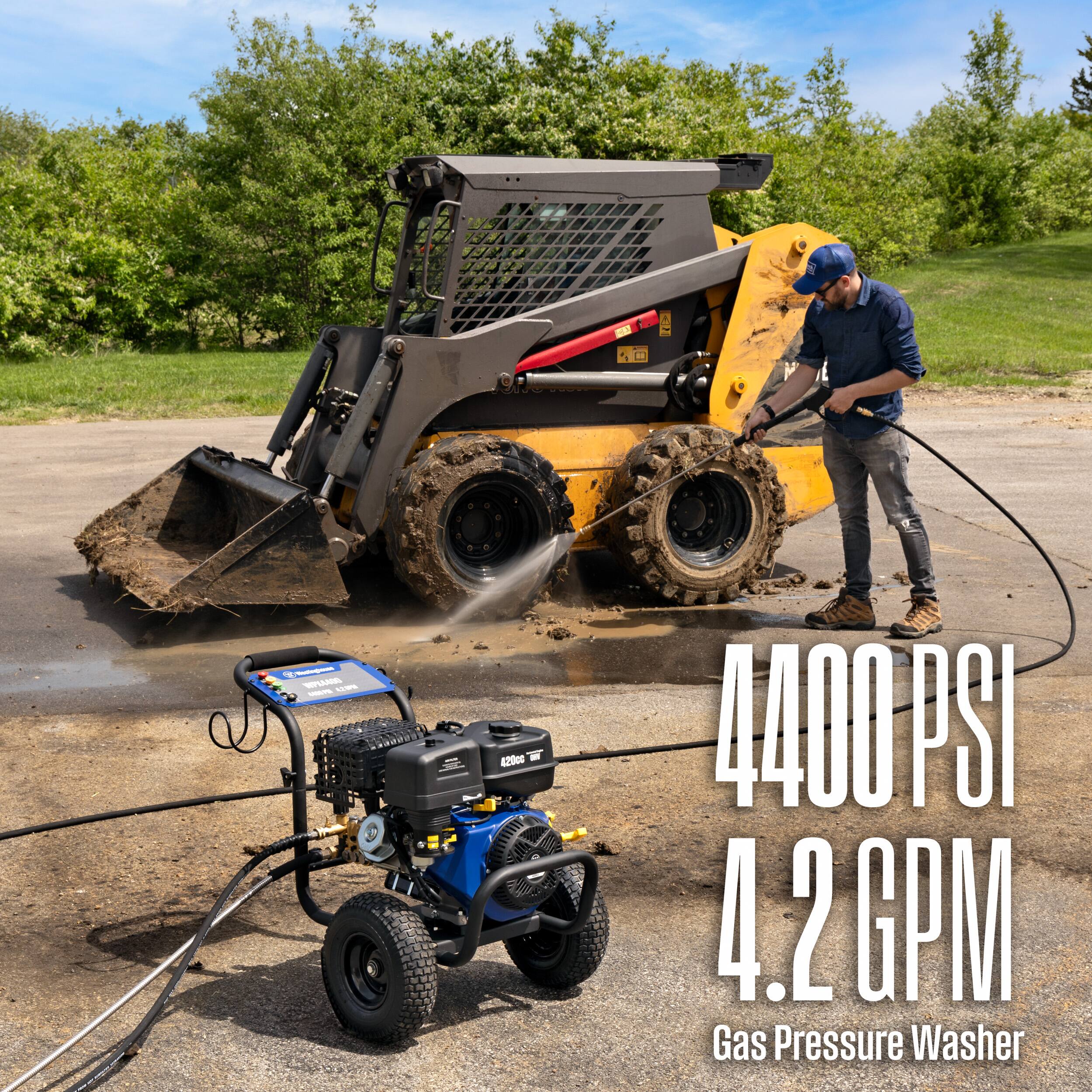 E - WTAMR - 420m0 - 4400 PSI 4.2 GPM Gas Pressure Washer